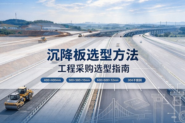 平利沉降板选择方法