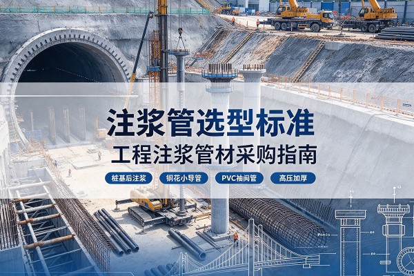 平利注浆管选型标准